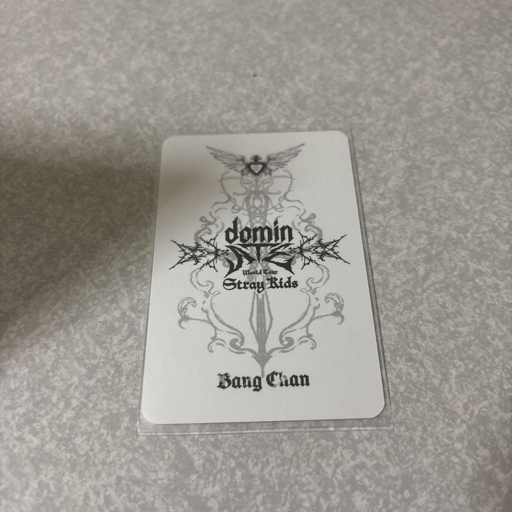 [USED] Stray Kids STAYZONE 8/24 Bang Chan Trading Card