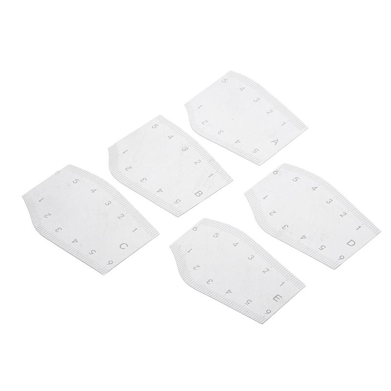 Eyebrow Tattoo Makeup Tools For Beginners Quick Eyebrow Design Eyebrow Auxiliary Ruler Positioning Ruler Tattoo Accessories