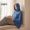 Verwarmende Poncho voor Dames USB Sjaal Wrap Dames, Draagbare Elektrische Deken met 3 Pluche Capuchon Verwarmingsinstellingen, Snel Verwarmende Cape Thuis Kantoor