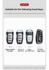 For Great Wall Haval H6 Keycase M6Plus Raptors H2 Second Generation Big Dog F7 ThOird Generation H9 Chitu Car Buckle