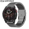 Quickfit 26mm 22mm Titanium Strap For Garmin Watch Fenix 8 7X Pro Tactix 7 EPIX Pro 51mm Enduro 3 2X Instinct 3 2X 50mm Correa