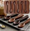 Scoop Shape Silicone Mold Gummy Animal Fondant Chocolate Baking Cake Baking Mold Mould Kitchen Dining Decorating Candy