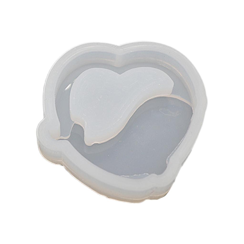 Clear Quicksand Silicone Molds Resin Casting Shaker Mold Resin Epoxy Mold for DIY Crafts Pendant Keychain Jewelry Making