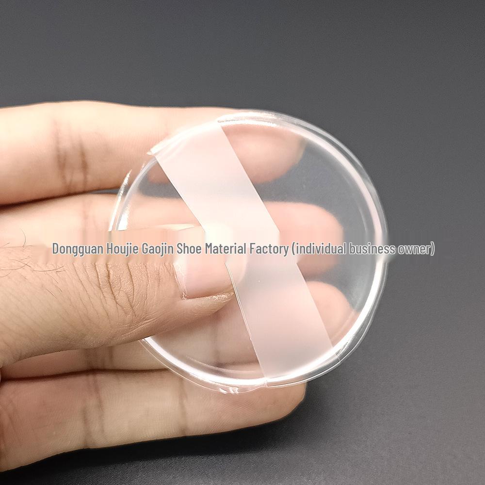 Silicone Transparent Jelly Makeup Puff, Easy Application, Non-Absorbent, Super Soft, Q-Elastic Cushion for Wet Use