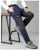 Men's Plus Velvet Winter Ski Pants - Windproof, Waterproof, Wear-Resistant, Warm for Hiking, Fishing, and Mountaineering.