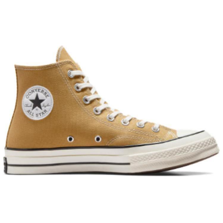 Converse Chuck 70 High Toadstool Tan Unisex Sneakers Egret Black A08616C