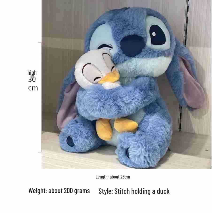 Плюшевая игрушка-подушка Утка обнимашка - Подарок и кукла для игры 30cm