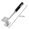 Meat Tenderizer Hammer Dual-side Mallet with Comfortable-Grip Handle for Kitchen Accessories