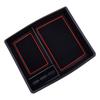 Central Console Armrest Storage Box Container Organizer Tray With Cushion Fit for Toyota Tacoma 2024 Left Hand Drive