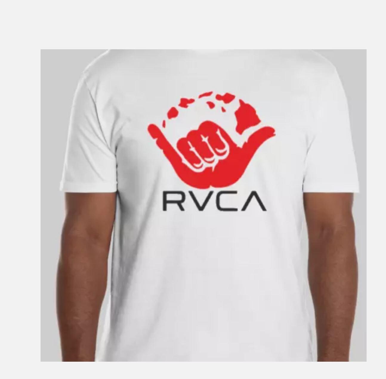 RVCA HAWAII ISLAND MENS T SHIRT Shirt XXXL