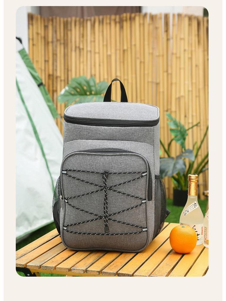 Large Capacity Double Shoulder Insulated Picnic Backpack for Cold Storage