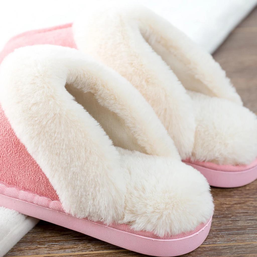 Fashion Women Winter Warm Ful Slippers Women Slippers Sheep Lovers Home Slippers Indoor Plush Size House Shoes Woman wholesale