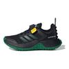 LEGO x adidas Sport J Czarne Zielone Buty Sportowe Dziecięce Core-Black Equipment-Yellow FZ5441