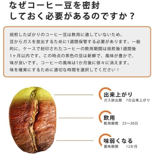 800ml Coffee Canister, Airtight Storage Container for Coffee Beans, 200g Tea, Snacks, Sugars, Flavorings, Date Display, Moisture-Proof Storage, Black,