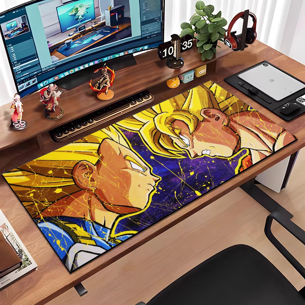 

Anime Goku D-Dragons Balls Mouse Pad Large Anti-Slip Rubber Gaming MousePad Durable Desk Pad Thick Seam Edge Suitable For Office 600x300x2mm