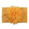 Baby Headband Flower Design Solid Color Baby Girls Hairband