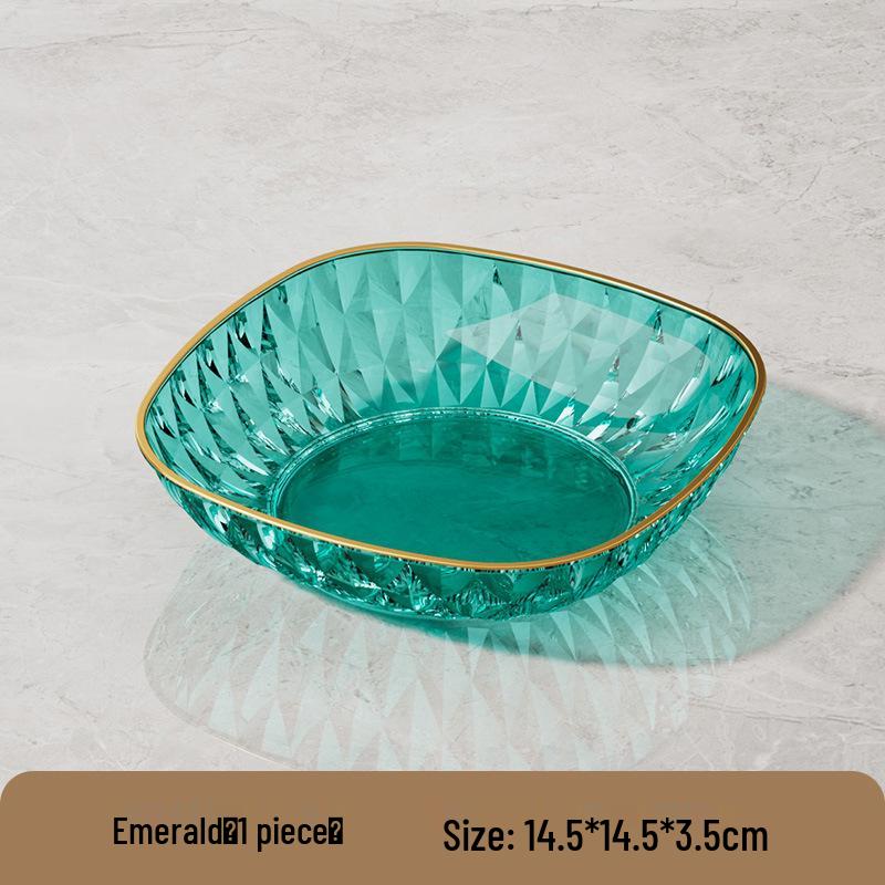 Elegant Fruit & Snack Plate for Living Room or Front Desk Display