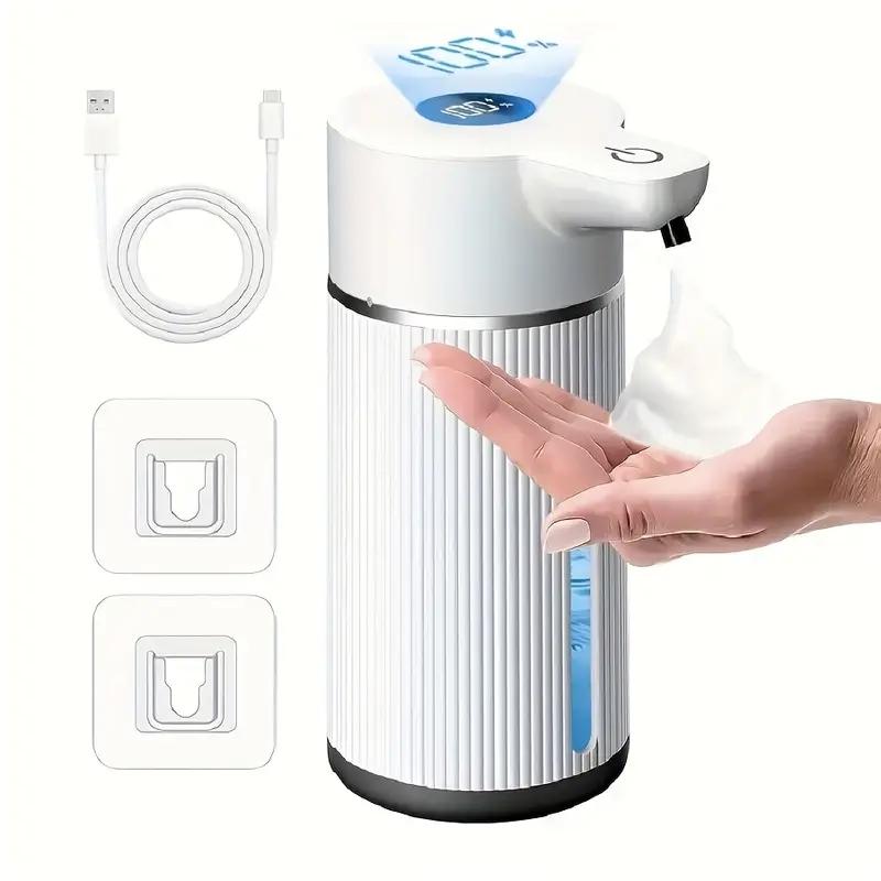 420ML Large Capacity Automatic Smart Senor Soap Dispenser Wall-Mounted Electric Foam/Liquid Model Hand Dish Washing Pump Machine
