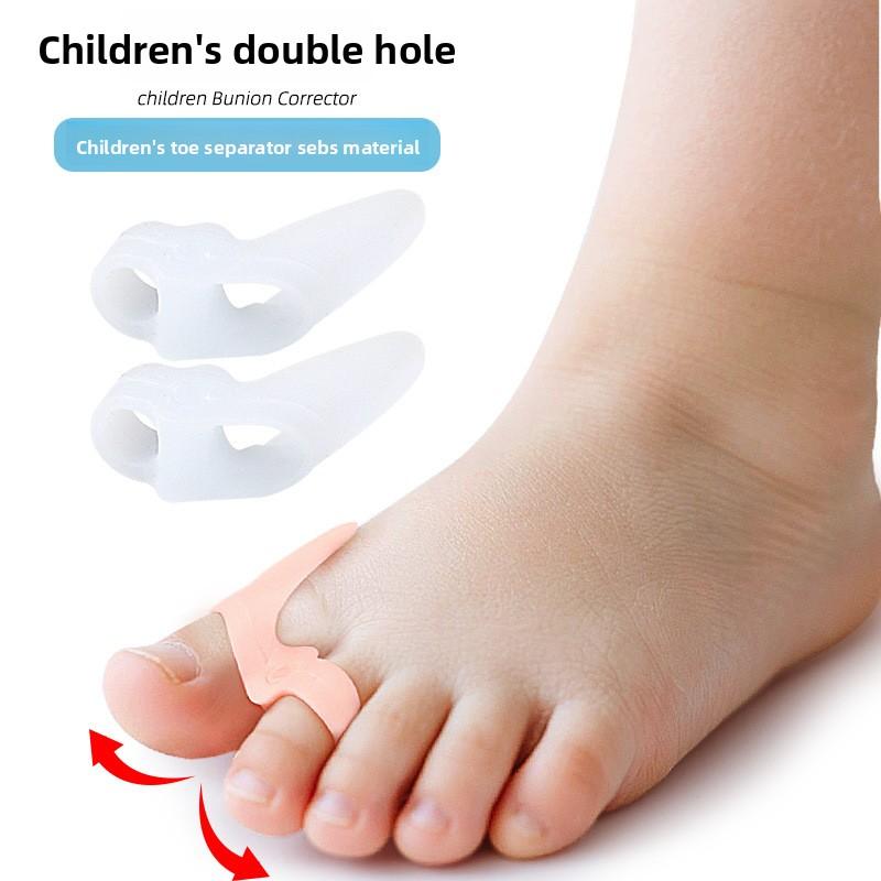 Childrens Hallux Valgus Device Big Toe Corrector for Women Adjustable Bunion Relief Double Hole Design