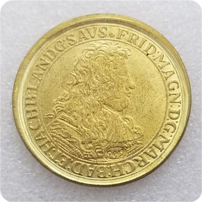 1681 German Commemorative Collectible Souvenirs Silver Coins