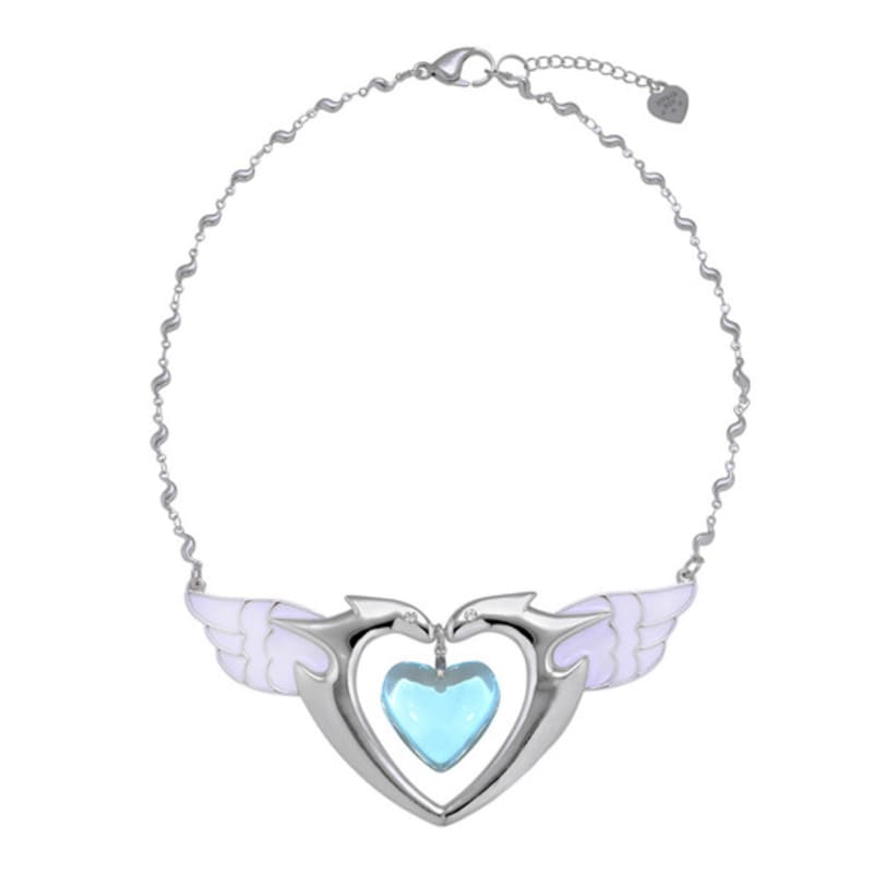 HURJABOYACC Dragon heart necklace