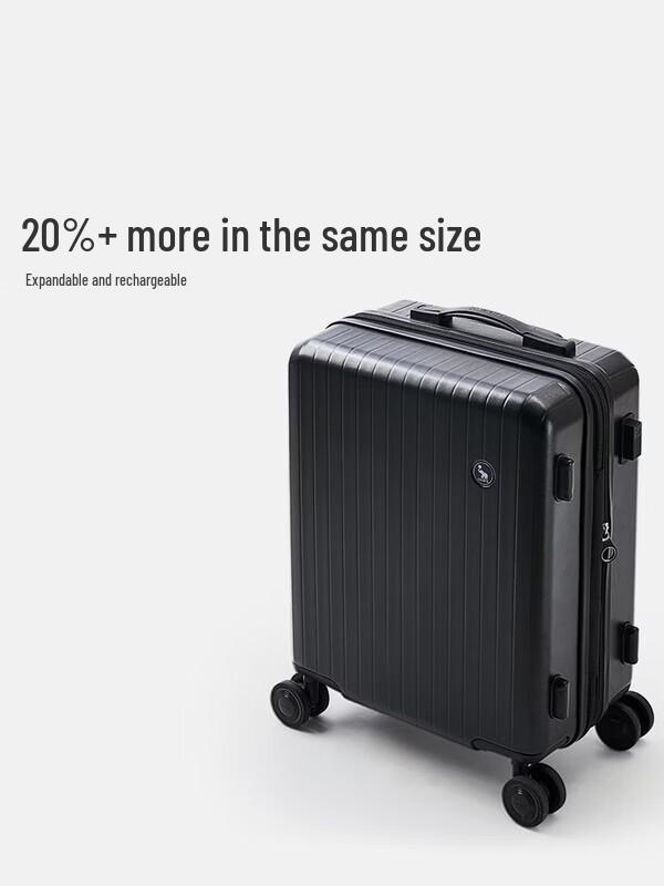 

OIWAS 20-inch Youth Expandable Hardside Carry-on Suitcase