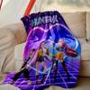1pc Digital Print Nap Blanket, Kpop Demon Hunters Blanket for Home Use, All Season Warmth, Christmas and Valentine's Day Gift Blanket