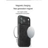 Luxury PU Leather Magnetic For Magsafe Phone Case For iPhone 12 13 14 15 16 17 Pro Max 17 Air Wireless Charging Shockproof Cover