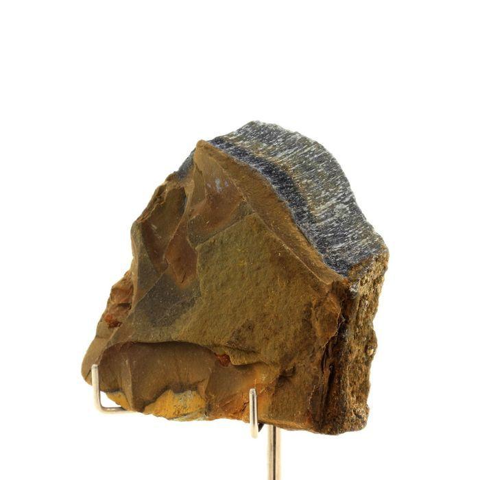 Pierres et Minéraux. Oeil de Faucon. 587.5 ct. Prieska, Northern Cape, Afrique du Sud.