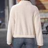 Women's Warm Fuzzy Oversized Fleece Sweatshirt Winter Sherpa Pullover Comfortable Casual Long Sleeve Quarter Zip with Pocket