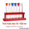 1 Collection Plastic Test Tube Rack 6 Holes Stand Lab Test Tube Stand Shelf Supply Auxiliary Teaching Equipment In School Laboratory