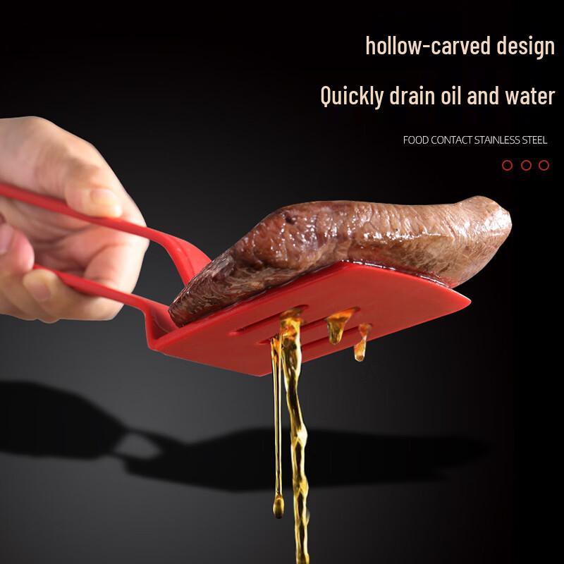 SMVP Silicone Steak and Fish Frying Spatula Clip