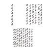 Black Musical Notes Party Decorations To Create Music Atmosphere for Themed Celebration Recycled Paper User Friendly Design