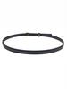 Women's H-buckle letter small belt, leather versatile fashion ins style decorative thin belt, women's skirt jeans belt