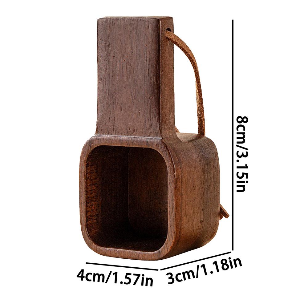 Coffee Scoop Wooden Coffee Measuring Scoop Tablespoon Wooden Scoops for Canisters Soup Cooking Mixing Stirrer for Tea Flour
