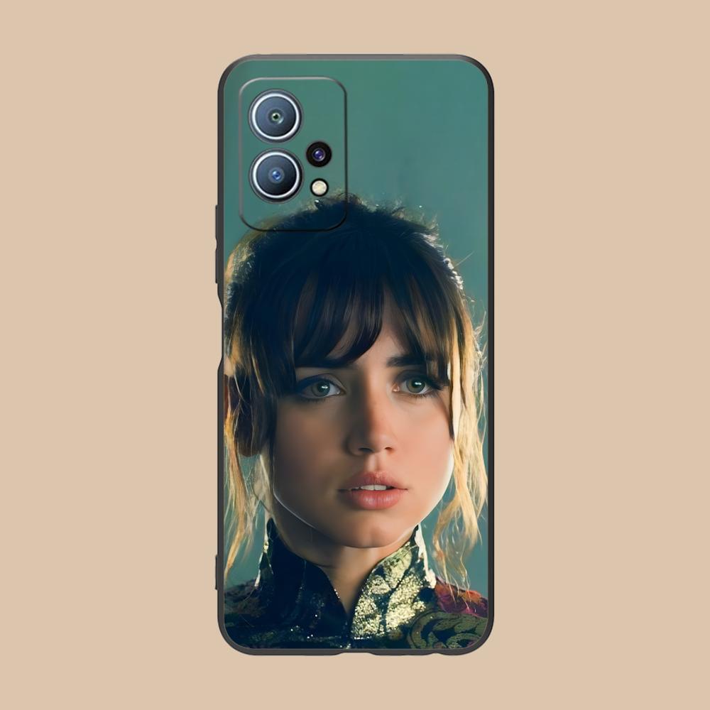 Ana De Armas Matte TPU Mobile Phone Case for Huawei P60 P50 P40 P30 P20 P10 P9 P8 Pro Lite Plus Colorful Printing Cover