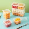 Frucht-Bento-Box, Tragbare Outdoor-Frischhaltebox, Aufbewahrungsbox, Kühlschrank-Spezifische Lebensmittelqualität Kunststoff-Reisbox, Versiegelte Box
