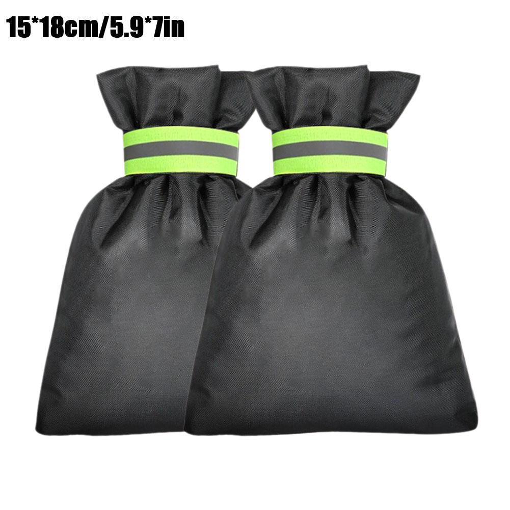 

Spigot Covers Winter Insulated Faucet Protector Outdoor Waterproof Insulated Spigot Socks Reusable Insulated Hose Cover 2PCS