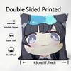 Anime Blue Archive Kawaii Girl Cushion Cover Pattern Printed Pillowcase for Living Room Sofa Cushion Cover & Bedroom Decor