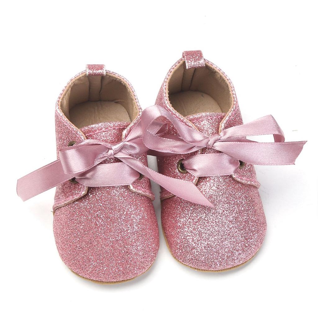 Buy BA Shiny Film Laces Female Baby Toddler Shoes Baby Soft Bottom