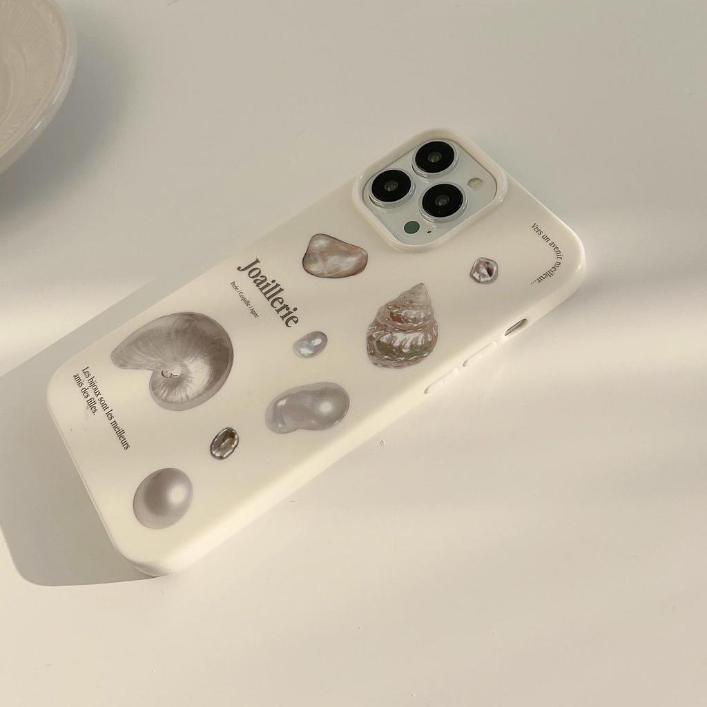 Creative Shell Pearl Phone Case for iPhone 17 iPhone 17 Pro Max