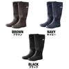Fielda Rain Boots 24cm with Storage Compact Storage (Size / Black) Bag, Unisex, Men's, Women's, Kids', Drawcord,