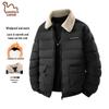 EASTERN CAMEL Men's Winter Sherpa Collar Padded Workwear Jacket