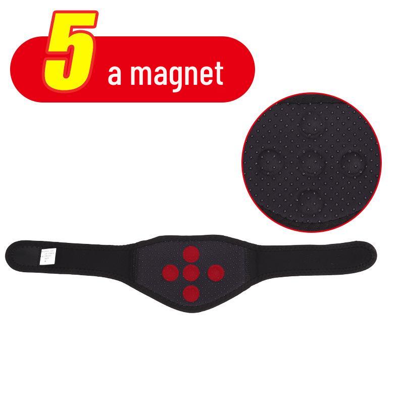 Tourmaline Self-Heating Neck Brace Magnet Heat Press Support for Cervical Protection and Warmth.