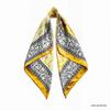 90cm Trendy Paisley Silk-Style Headscarf for Women - European American Design