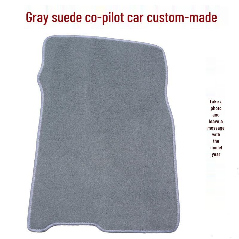 3D Surround Car Floor Mat - Main Driver, Anti-Slip, Suede, Universal Fit