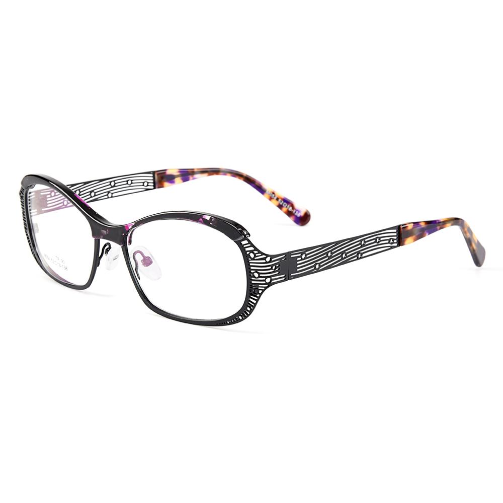 

Hollow Design TR90 & Alloy Full Rim Women s Glasses Frame Lightweight Durable Eyewear for Office & Daily Chic Style