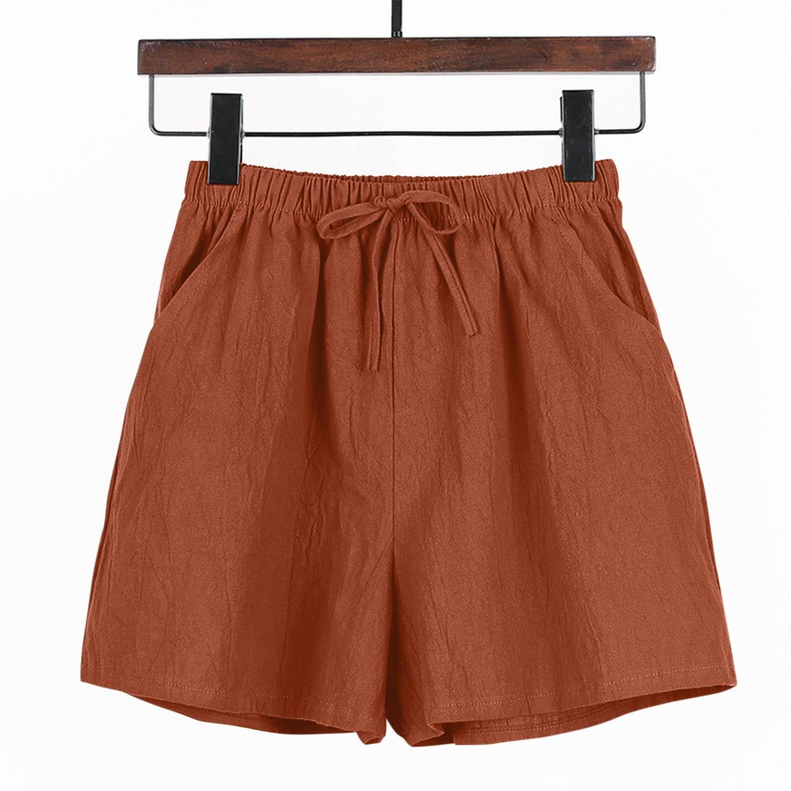 Повседневные шорты с высокой талией — фото 15