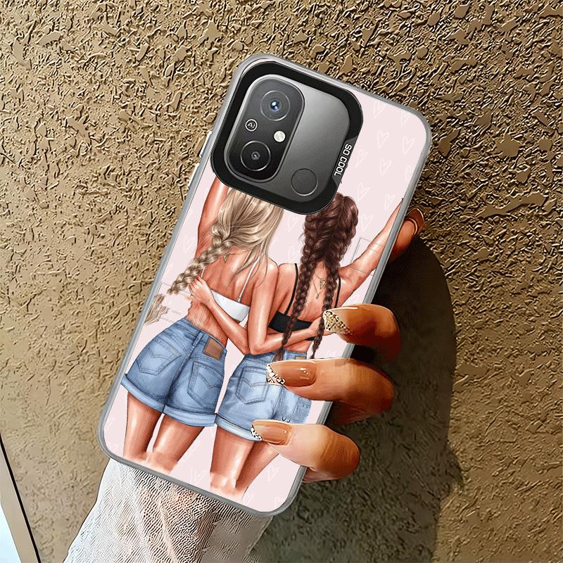 

Best Friends Forever Girls Shockproof Phone Case for Xiaomi Poco X7 X6 X5 X3 Pro F7 Ultra M8 Redmi 15C 15 14C 13C 12C 10C 13 12 Xiaomi Poco F7 Pro
