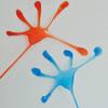 Creative 10 Pcs Kids Party Supply Favors Multi-color Mini Sticky Jelly Stick Slap Sticky Hands Toy